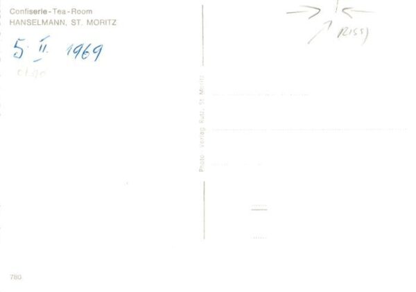 St Moritz GR Confiserie Tea Room Hanselmann – Bild 2