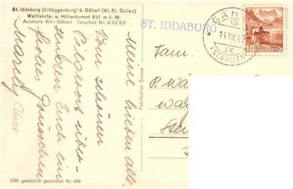 St Iddaburg Gaehwil SG Wallfahrtskirche – Bild 2