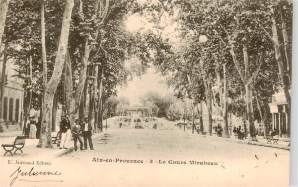 Aix-en-Provence 13 Le Cours Mirabeau
