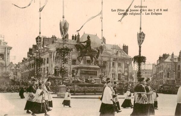 Orleans 45 Loiret Les Fetes de Jeanne d’Arc des 7 et 8 ma