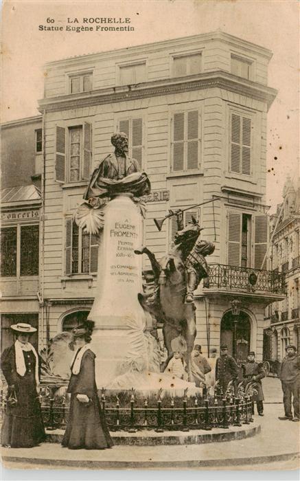 La Rochelle 17 Statue Eugene Fromentin