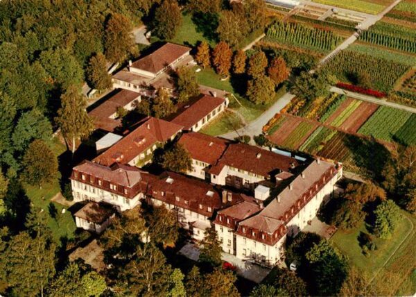 Rheinfelden AG Solbad Sanatorium Fliegeraufnahme
