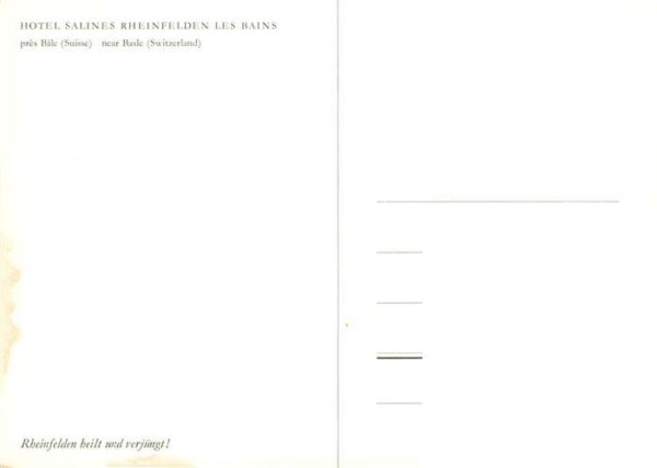 Rheinfelden AG Hotel Salines – Bild 2