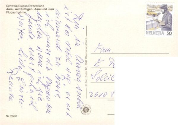 Aarau AG mit Küttingen Aare und Jura Fliegeraufn – Bild 2