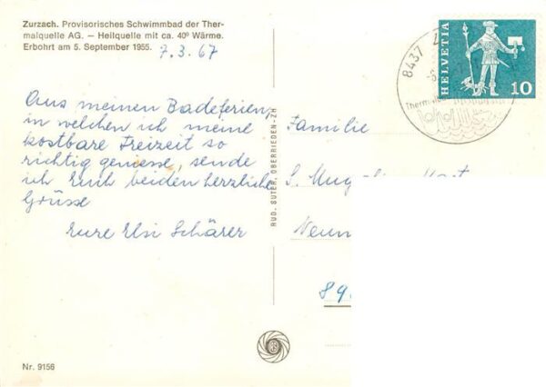 Zurzach Schwimmbad der Thermalquelle – Bild 2