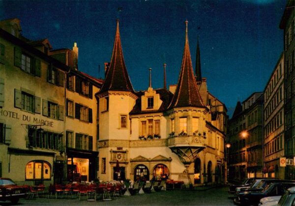 Neuchatel NE Les Halles Hotel du Marche