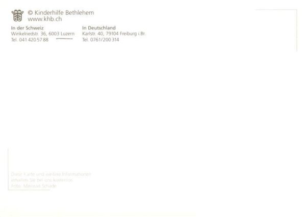 Luzern  LU Kinderhilfe Bethlehem – Bild 2