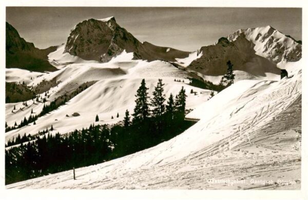 Gantrisch 2087m BE Panorama Gantrischgebiet