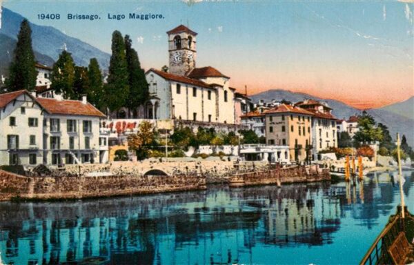 Brissago Lago Maggiore TI Panorama