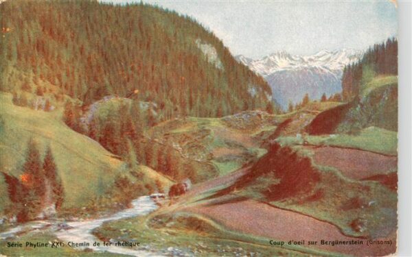 Berguenerstein Bravuogn GR Coup d’oeil sur Bergünerstein
