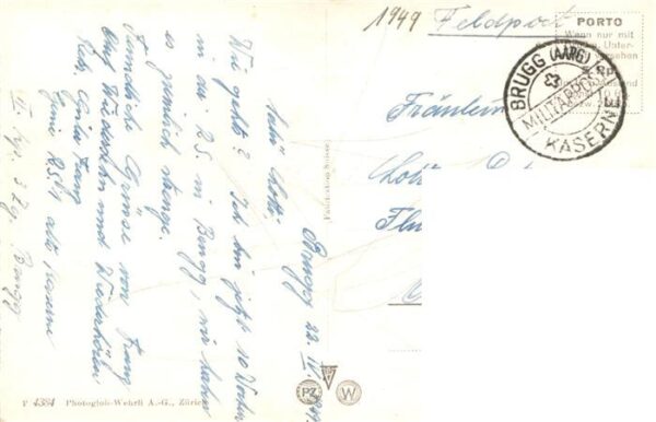 Brugg AG Ortsansicht Feldpost – Bild 2