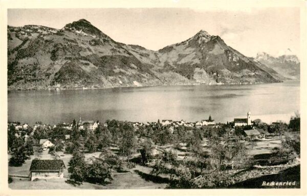 Beckenried Vierwaldstaettersee NW Panorama