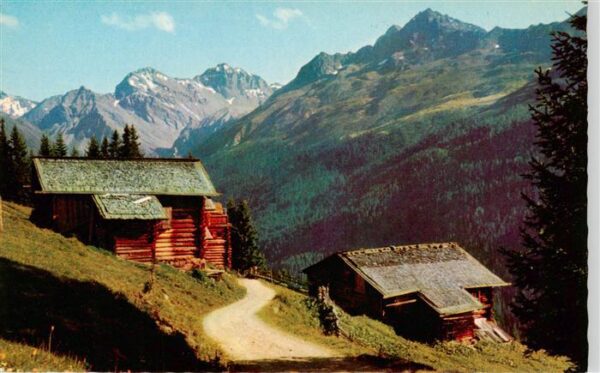 Davos GR Clavedeler Alp mit Mittagshorn Plattenh