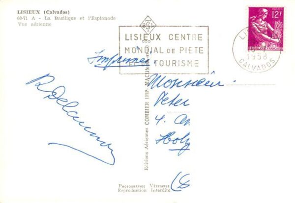 Lisieux 14 Calvados La Basilique et l’Esplanade Vue aerienn – Bild 2