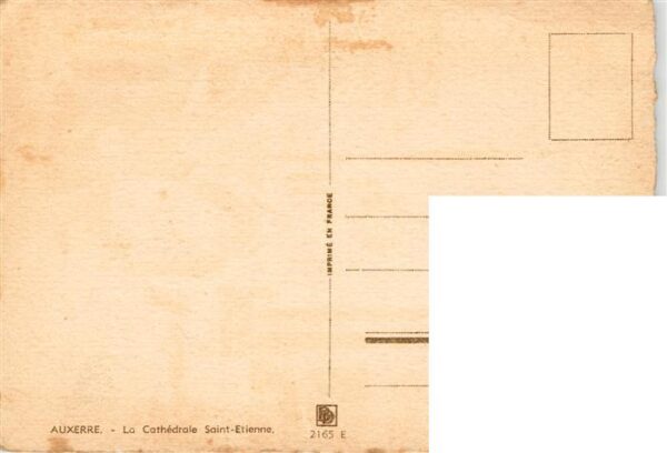 Auxerre 89 Yonne La Cathedrale Saint Etienne – Bild 2
