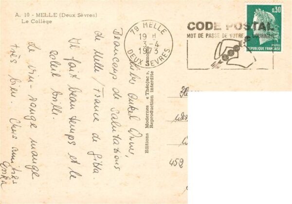 Melle Niort 79 Deux-Sevres Le College – Bild 2