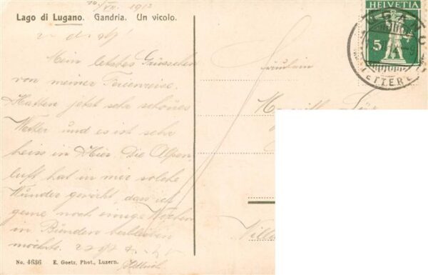 Gandria Lago di Lugano Un vicolo – Bild 2