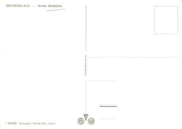 Birsfelden BL Bruderklaus Kirche Inneres – Bild 2