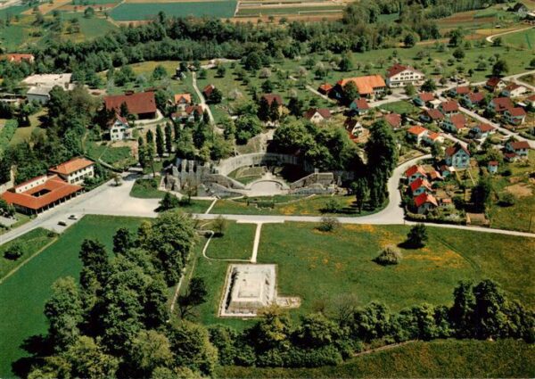 Augst BL Augusta Raurica Tempel auf Schönbühl Th