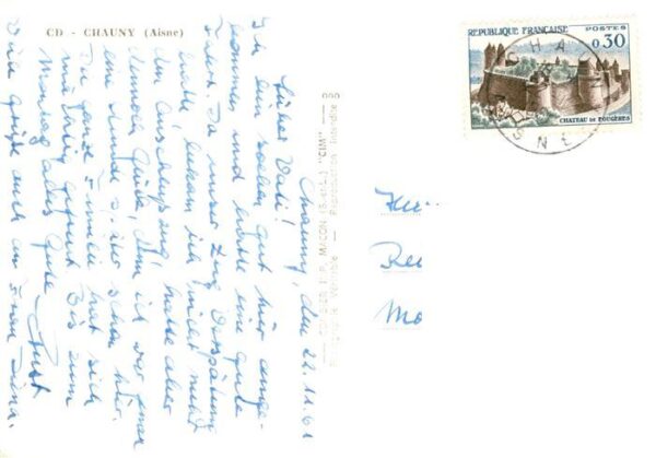 Chauny 02 Aisne La Gare Le Port Eglise St Martin Le Mon – Bild 2