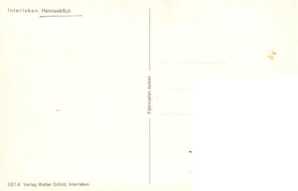 Interlaken BE Heimwehfluh – Bild 2