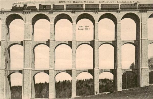 Chaumont 52 Haute-Marne Les Arches du Viaduc