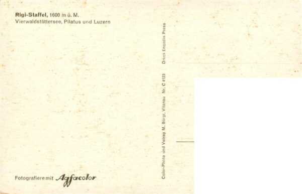 Rigi Staffel Vierwaldstättersee Pilatus und Luzern – Bild 2