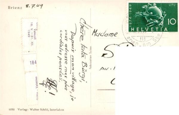 Brienz Brienzersee BE Panorama – Bild 2