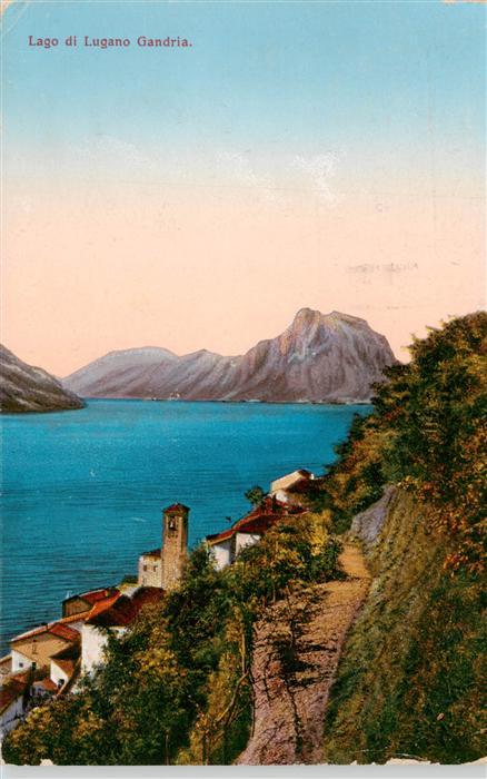 Gandria Lago di Lugano Panorama