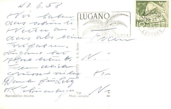 Lugano Lago di Lugano TI Monte Bre – Bild 2