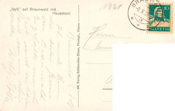 Braunwald GL Idyll auf Braunwald mit Hausstock – Bild 2