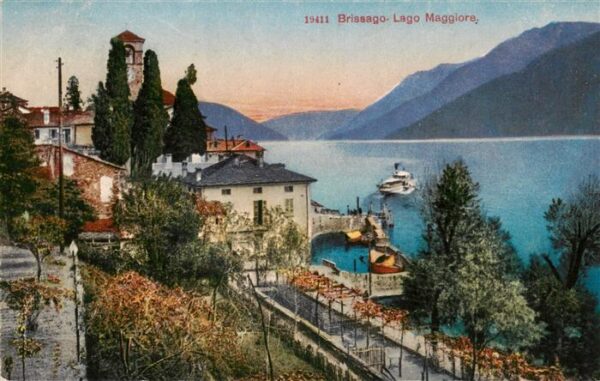 Brissago Lago Maggiore TI Panorama