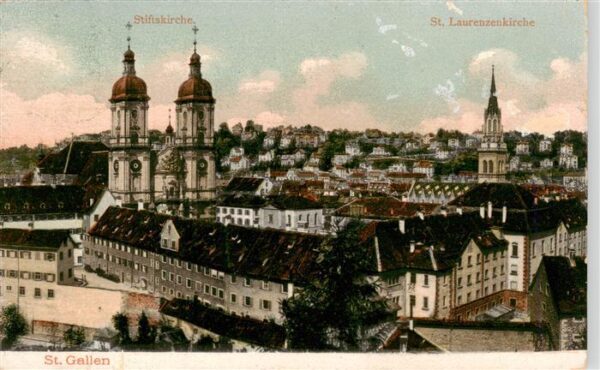 St Gallen SG Stiftskirche St Laurenzenkirche