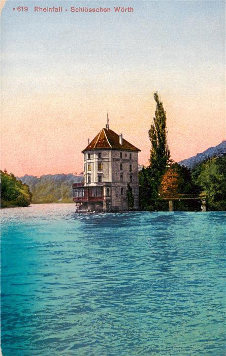 Rheinfall SH Schlösschen Wörth