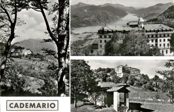 Cademario TI Panorama Teilansichten