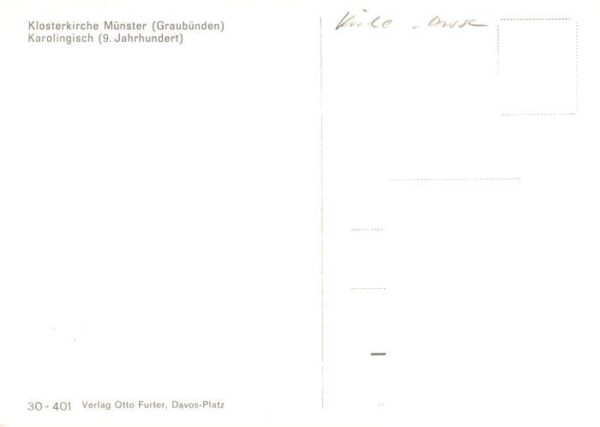 Muenster GR Klosterkirche Münster Karolingisch – Bild 2