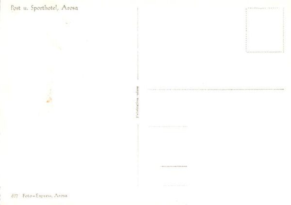 Arosa GR Post und Sporthotel – Bild 2