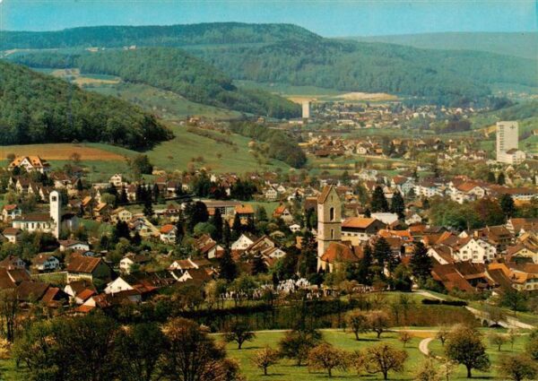 Gelterkinden BL Fliegeraufnahme