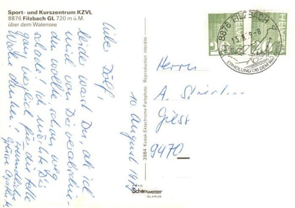 Filzbach GL Sport und Kurszentrum KZVL Fliegeraufna – Bild 2