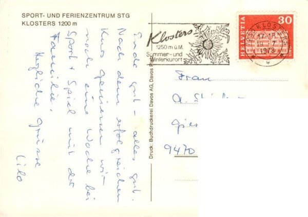 Klosters GR Sport und Ferienzentrum Gastrau – Bild 2