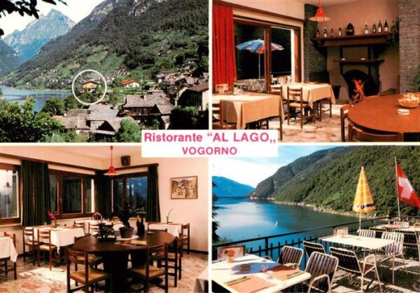 Vogorno TI Ristorante Al Lago Gasträume Terrasse