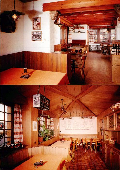 Beckenried Vierwaldstaettersee NW Restaurant Schwanenstübli Gasträume