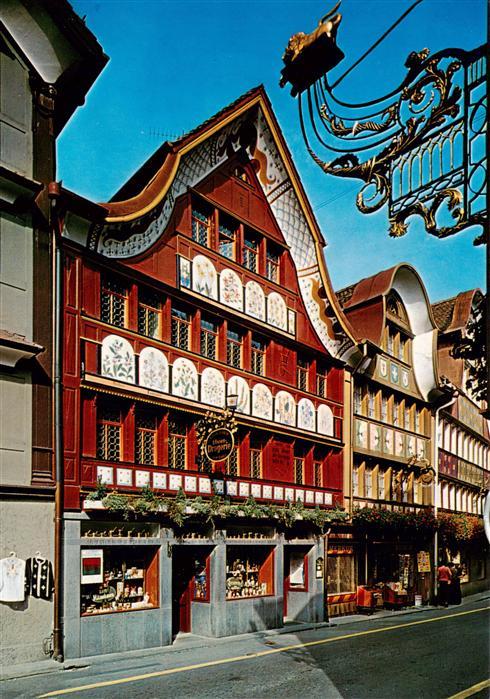 Appenzell IR Hauptgasse Löwen Drogerie