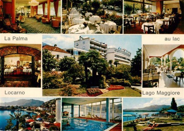Locarno Lago Maggiore TI Hotel Palma au Lac Restaurant Rotisseri