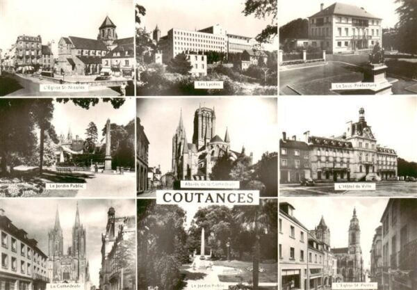 Coutances 50 Manche Eglise St Nicolas Les Lycees La Sous Pr