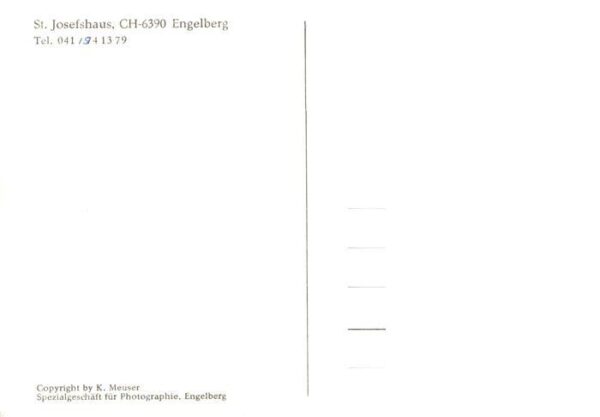 Engelberg  OW St Josefshaus – Bild 2