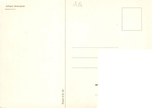 Zofingen AG Gerbergasse – Bild 2