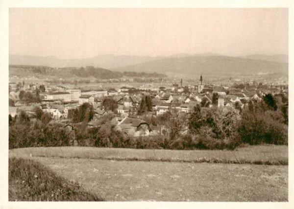 Zofingen AG Blick vom Heiternplatz