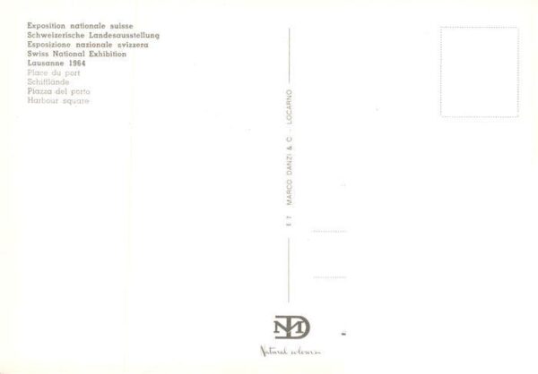 Lausanne VD Schweizerische Landesausstellung 1964 P – Bild 2