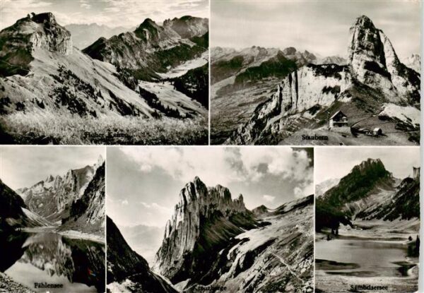 Alpstein GR Hoher Kasten Staubern Fählensee Sämbtis